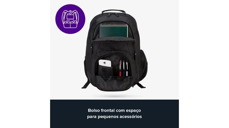Mochila Groove Targus para Notebook 16″ Pol, Proteção Contra Água